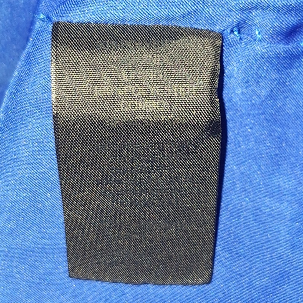 Cynthia Steffe blue leave stretch dress sz 2 *C - Picture 5 of 8